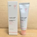 medicube pdrn pink tone up sun cream spf50+ pa++++ – 50ml