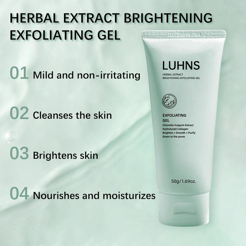 luhns herbal extract brightening exfoliating gel (50g) luhns herbal extract brightening exfoliating gel (50g)