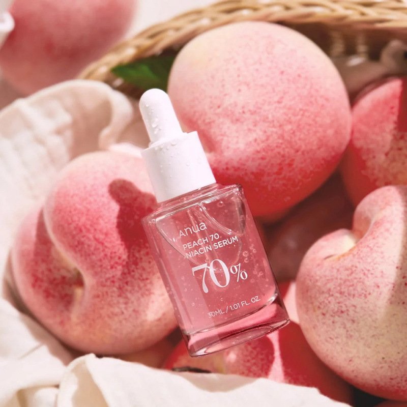 peach 70% niacinamide brightening serum 30ml – glow, hydration & even tone peach 70% niacinamide brightening serum 30ml – glow, hydration & even tone
