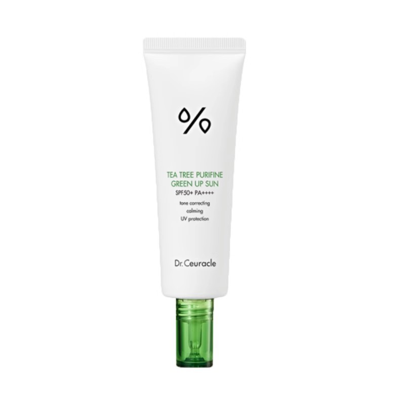 dr.ceuracle tea tree purifine soothing sunscreen spf50+ pa++++ dr.ceuracle tea tree purifine soothing sunscreen spf50+ pa++++