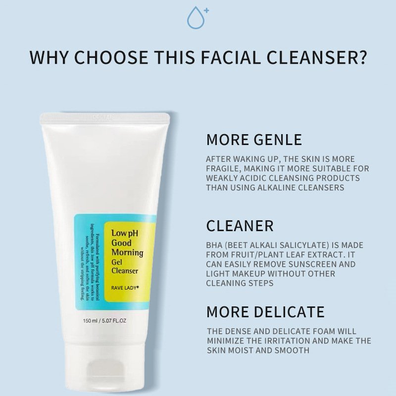 cosrx low ph good morning gel cleanser – 150ml cosrx low ph good morning gel cleanser – 150ml