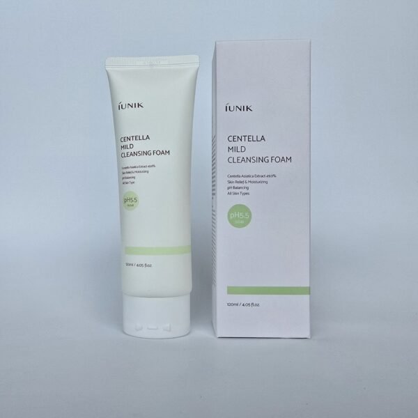iUNIK Centella Calming Gentle Cleansing Foam 120ml