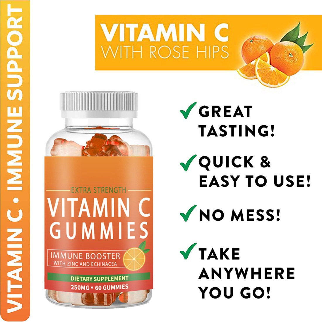 vitamin c gummies – high potency vegan pectin soft candy vitamin c gummies – high potency vegan pectin soft candy