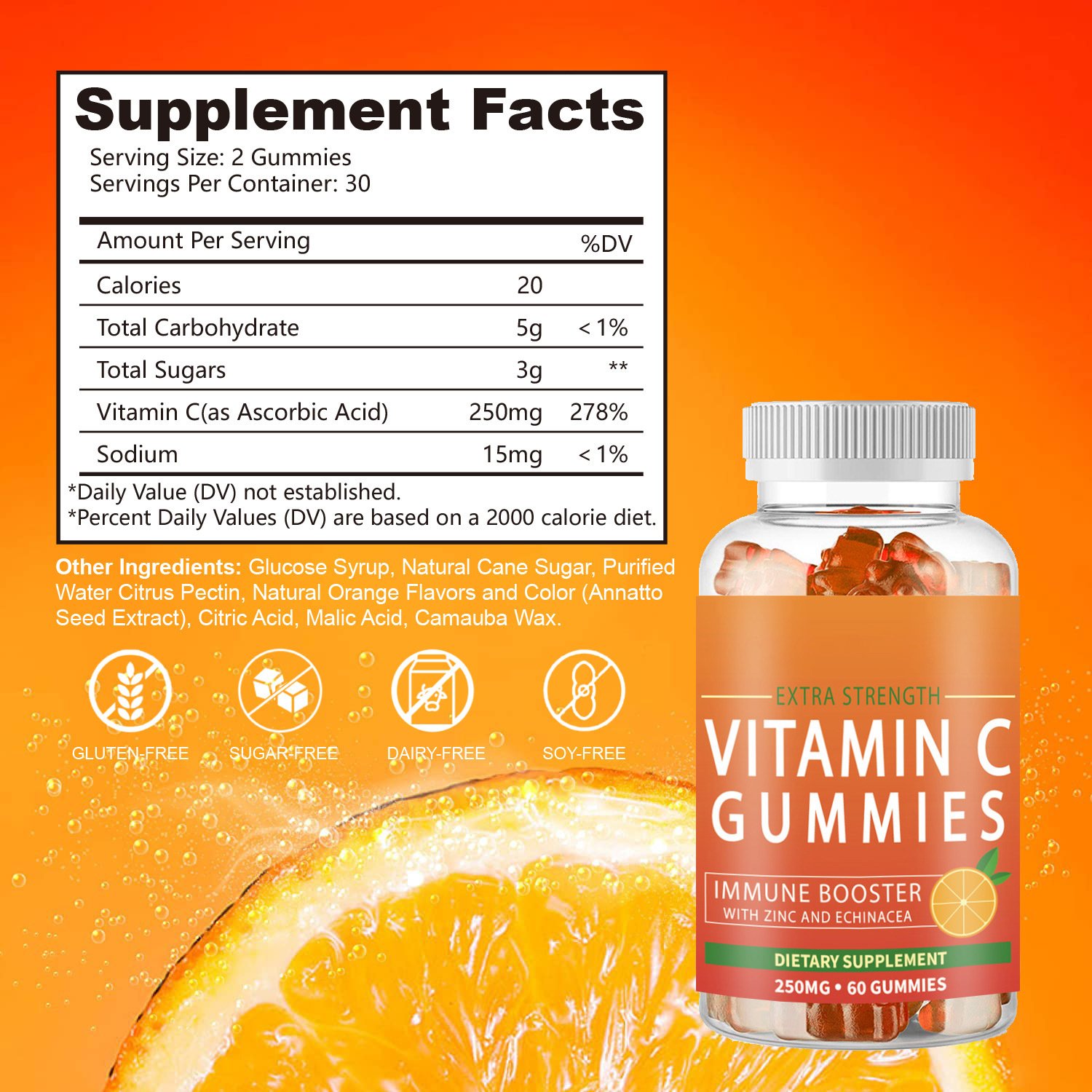 vitamin c gummies – high potency vegan pectin soft candy vitamin c gummies – high potency vegan pectin soft candy