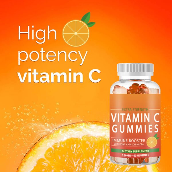 Vitamin C Gummies – High Potency Vegan Pectin Soft Candy