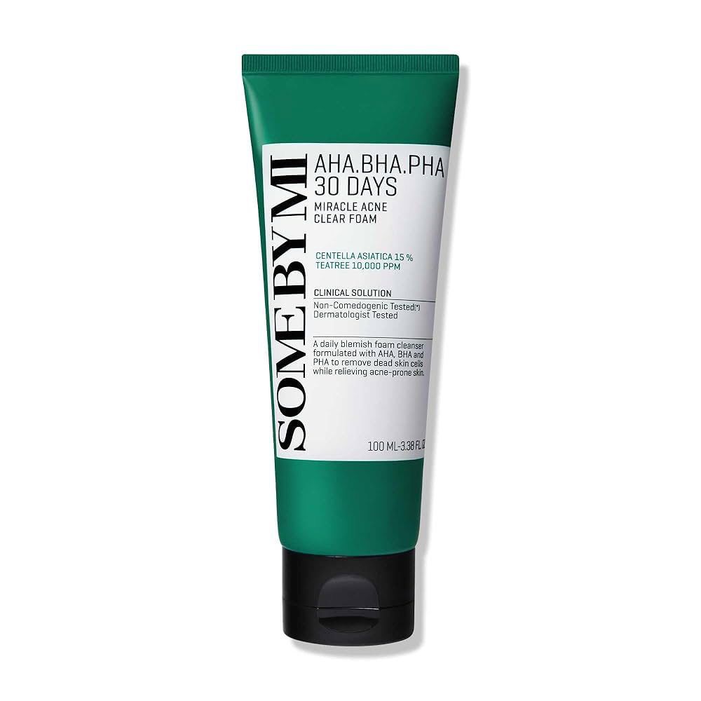 some by mi aha bha pha 30 days miracle acne clear foam 100ml some by mi aha bha pha 30 days miracle acne clear foam 100ml
