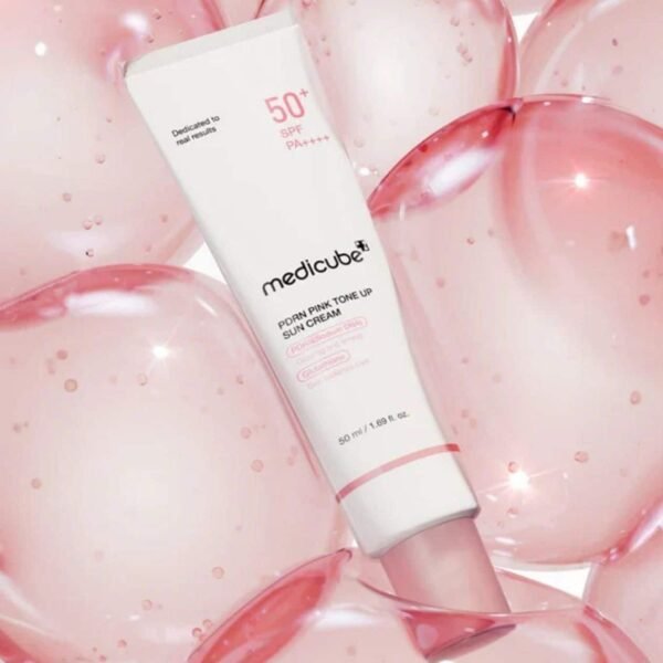 Medicube PDRN Pink Tone Up Sun Cream SPF 50+ PA++++