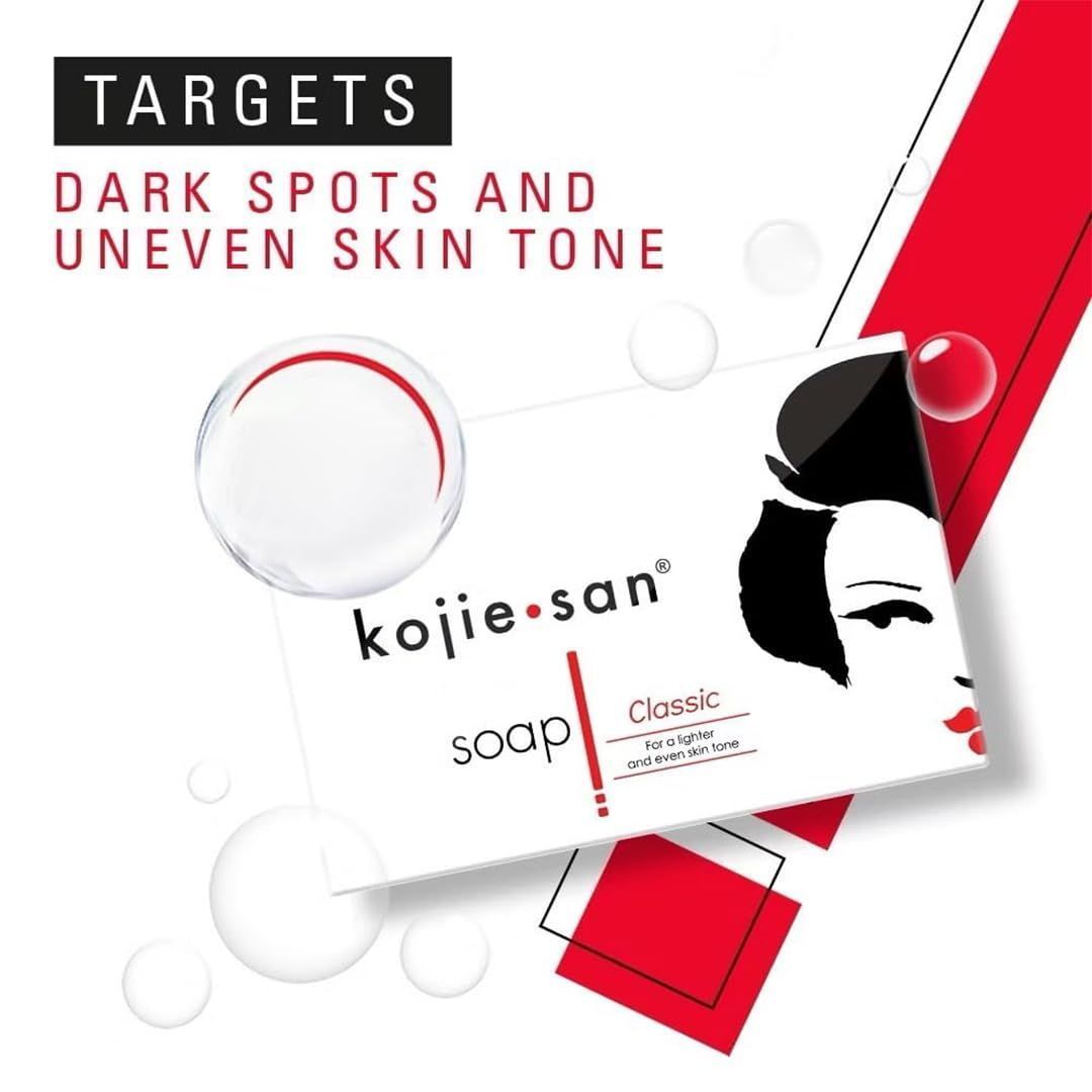 kojie san skin lightening soap classic | zero pigment light | fairer & even skin tone kojie san skin lightening soap classic | zero pigment light | fairer & even skin tone
