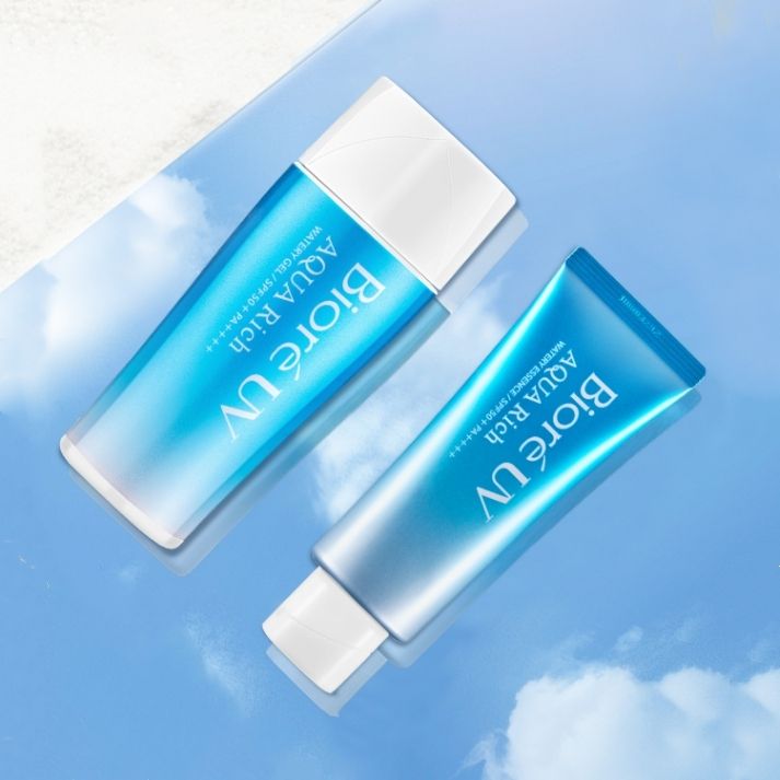 biore uv aqua rich watery essence spf 50+ pa++++ | japan original sunscreen biore uv aqua rich watery essence spf 50+ pa++++ | japan original sunscreen