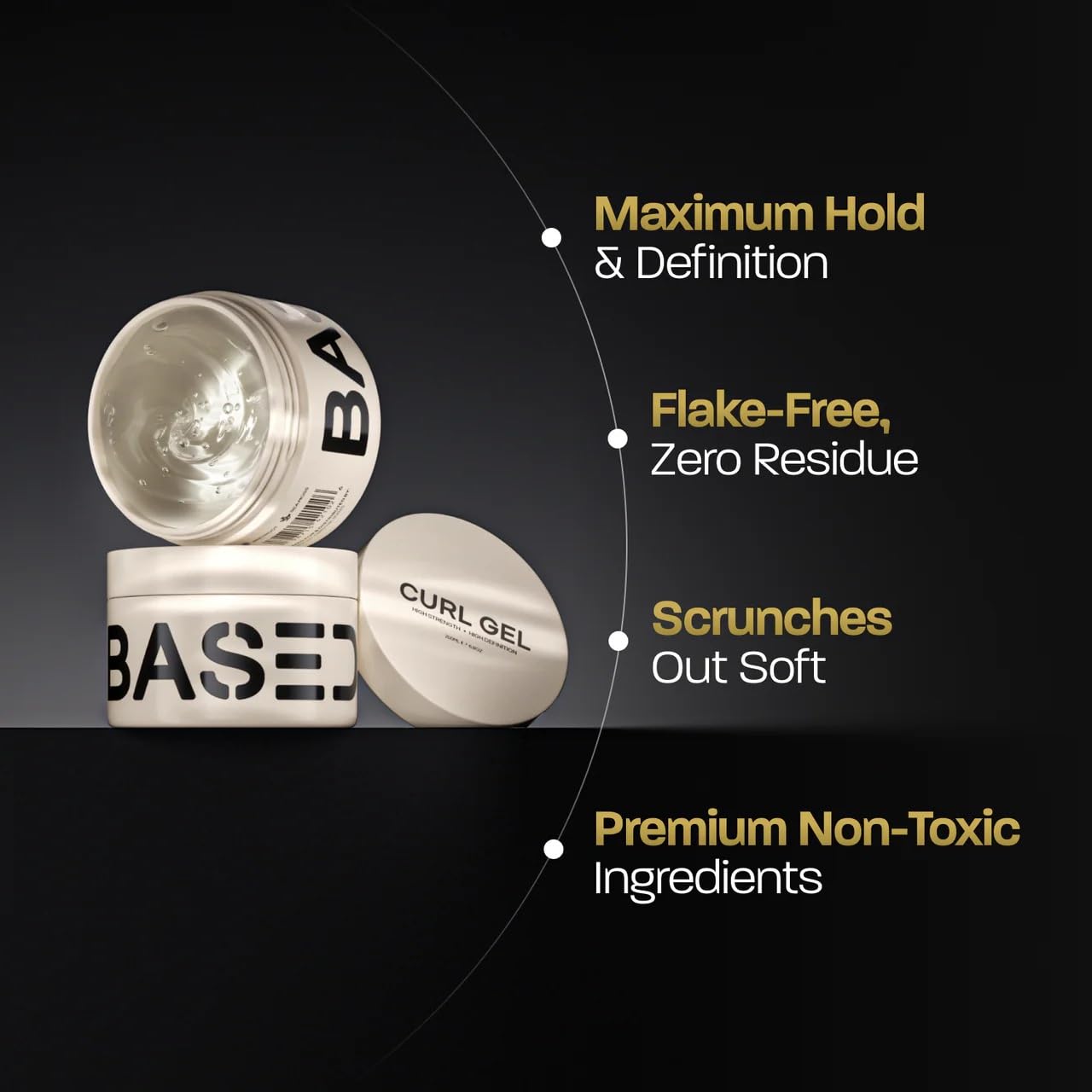 based curl gel – maximum hold curl defining gel | irish sea moss & flaxseed | flake free, paraben free formula for all curl types based curl gel – maximum hold curl defining gel | irish sea moss & flaxseed | flake free, paraben free formula for all curl types