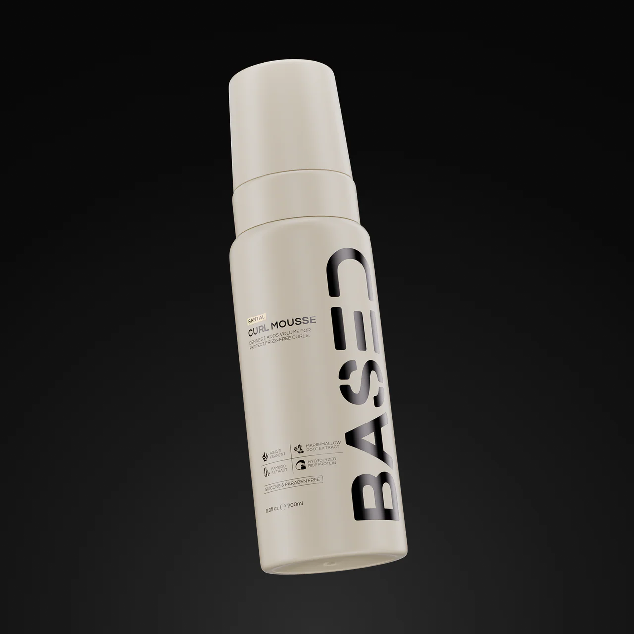 based curl mousse (santal) – curly hair best frizz control & volume booster based curl mousse (santal) – curly hair best frizz control & volume booster