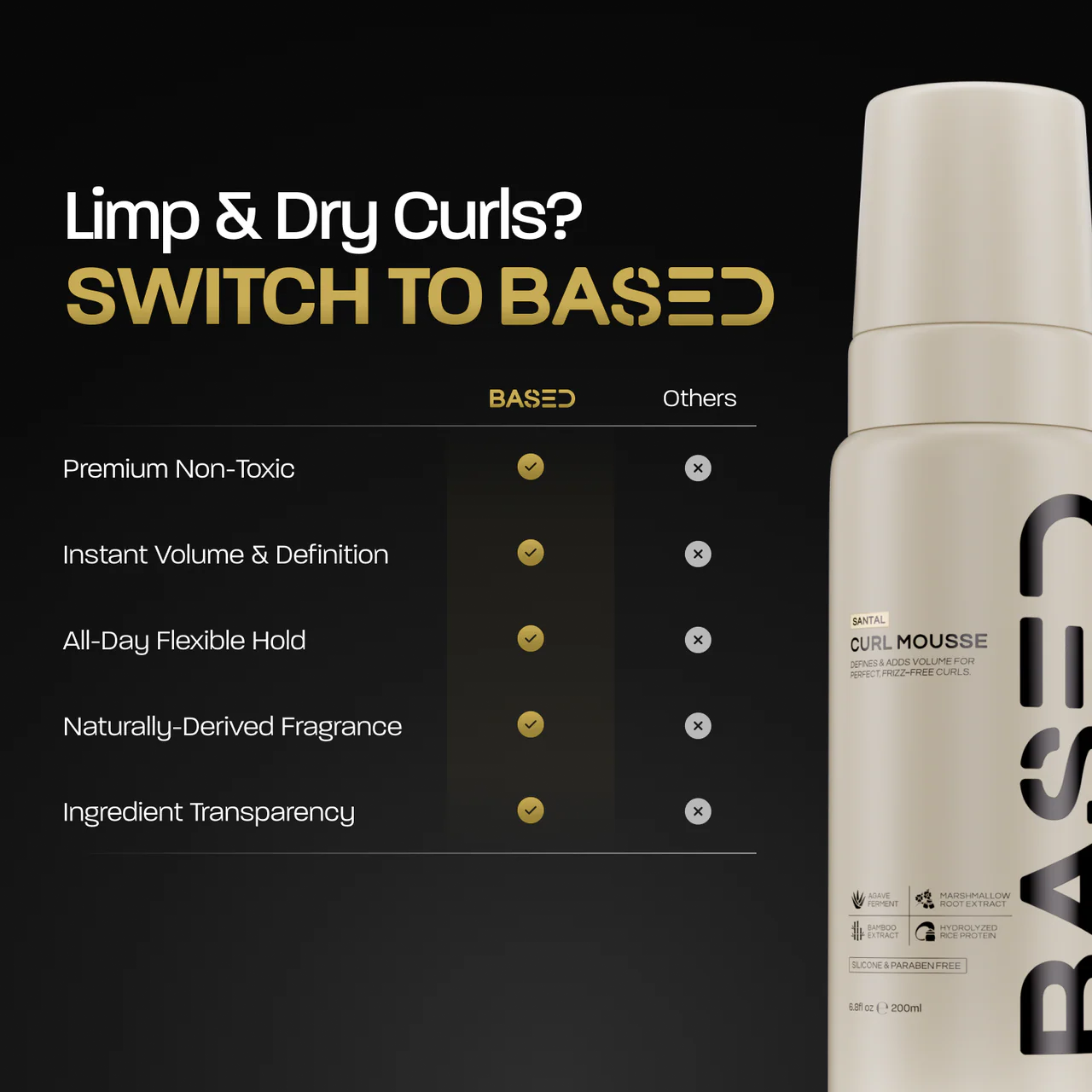 based curl mousse (santal) – curly hair best frizz control & volume booster based curl mousse (santal) – curly hair best frizz control & volume booster