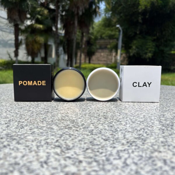 BASED Hair Styling Combo – Pomade + Clay | Shea Butter & Beeswax | Medium Shine to Matte Hold | PahelaPride