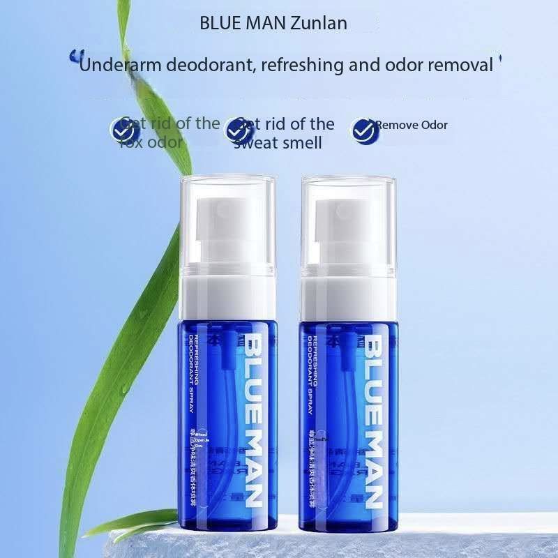 blueman aluminum chloride deodorant & antiperspirant spray – men's body odor control | 50ml | pahelapride bangladesh blueman aluminum chloride deodorant & antiperspirant spray – men's body odor control | 50ml | pahelapride bangladesh